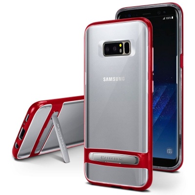 Samsung Galaxy Note 8 Goospery Dream Bumper Case Red